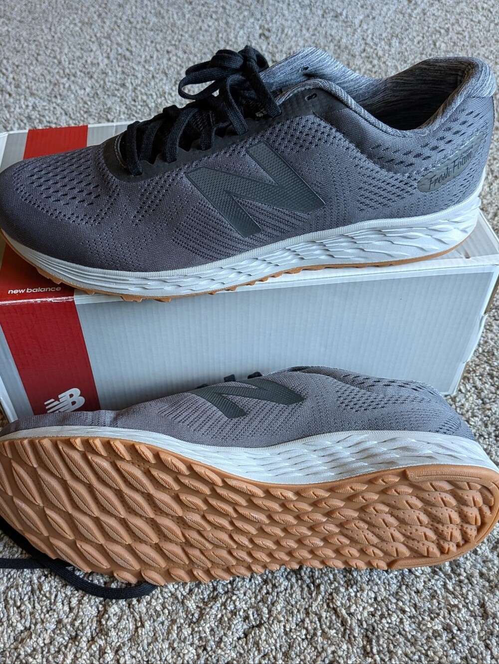 New Balance Men's Gray Shoes 10 1/2